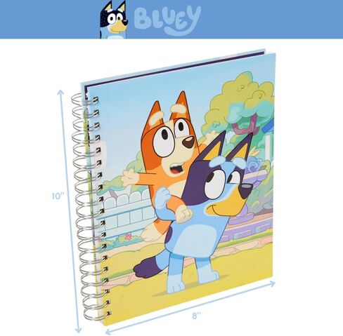 Disney Stitch Sketchbook for Kids with Colored Pencils, Pencil Sharpener, Eraser, Spiral Bound, Blue in Saudi Arabia