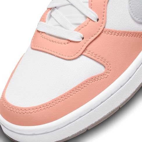 حذاء Nike Big Kid's Court Borough Low 2 SE أبيض/لتر Madder Root (DM1216 100) - 6 in Saudi Arabia