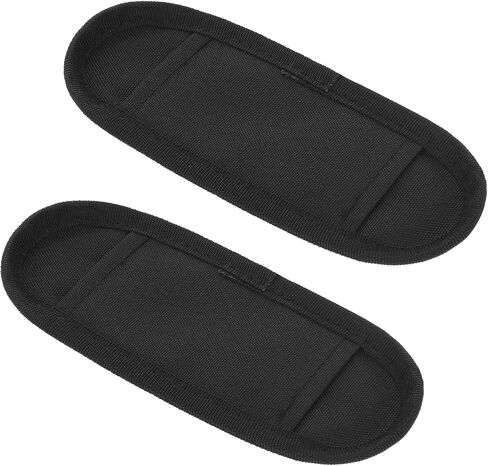 Black Shoulder Strap Pad 2 Pcs Removable Luggage Shoulder Strap Cushion Duffle Bag Strap Replacement Fastener Padded Shoulder Straps for Bag Strap in Saudi Arabia
