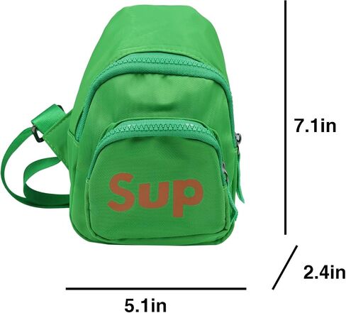 JUMISEE Kids Small Crossbody Chest Bag for Boys Girls, Fashion Lightweight Sling Shoulder Bag Purse Sports Travel Daypack in Kuwait
