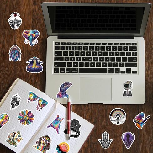 90 Pcs Mini Lizard Stickers,Gecko Stickers,Cool Animal Stickers Vinyl Waterproof Stickers for Water Bottles Laptop Computer Skateboard in Saudi Arabia