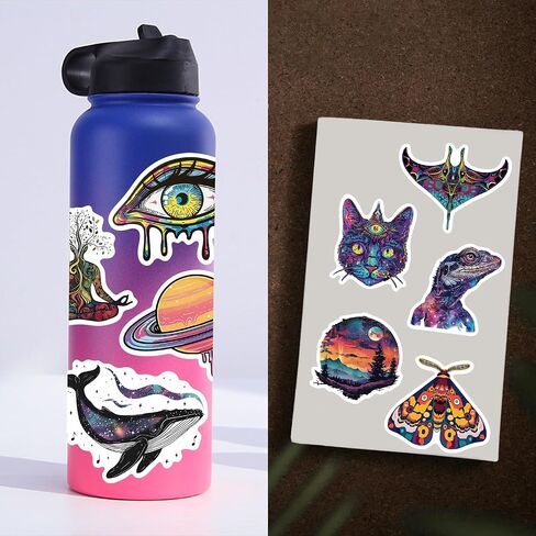 90 Pcs Mini Lizard Stickers,Gecko Stickers,Cool Animal Stickers Vinyl Waterproof Stickers for Water Bottles Laptop Computer Skateboard in Saudi Arabia