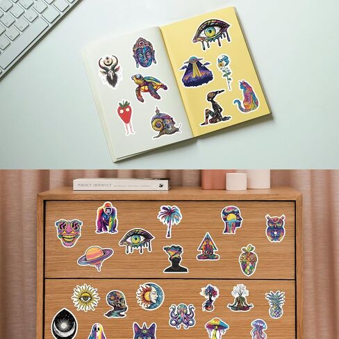 90 Pcs Mini Lizard Stickers,Gecko Stickers,Cool Animal Stickers Vinyl Waterproof Stickers for Water Bottles Laptop Computer Skateboard in Saudi Arabia