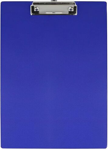 Plastic Clipboards, Clip Board with Low Profile Clip, A4 Letter Size Clipboards for Nurses, Students, Coach, Office, （Blue） in Saudi Arabia