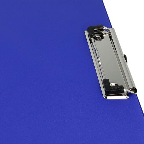 Plastic Clipboards, Clip Board with Low Profile Clip, A4 Letter Size Clipboards for Nurses, Students, Coach, Office, （Blue） in Saudi Arabia