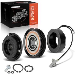 A-Premium Air Conditioner AC Compressor Clutch Kit Compatible with Toyota Tundra 2000-2006 4.7L