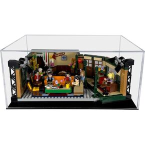 Assembly-Free Acrylic Display Case for The Office #21336, Permanently Assembled Dustproof Display Case, 95% UV Protection, 3/5mm Thickness, for Lego The Office 21336