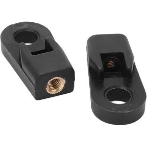 Outboard Control Box Cable End Connector ABS Copper Replacement for 3300C Throttle and Shift Control Box Cable Connection 2pcs 67275-95600