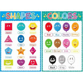 D4DREAM Days of The Week Poster for Toddlers Kids Laminated Months of the Year Poster for Classroom Decorations 2Pcs Toddler Learning Posters for PreK Kindergarten Homeschool Nursery Daycare Essentials