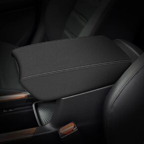 AOMSAZTO Front Door Panels Armrest Cover Leather Left & Right for Honda Cr-V CRV 2007-2012 (Black)