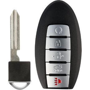Keyless Entry Remote Car Key Fob Smart 5btn For Nissan (KR5TXN4)