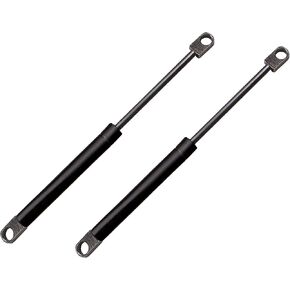 BOXI 2pcs Universal Lift Supports Struts Dampers Extended Length 10 Inches Compressed Length 6.75 Inches Froce 51 LBS for Tool Box Lid Boat Storage Lids Truck Topper Truck Cap / 4672 8196142 SL1-50-1