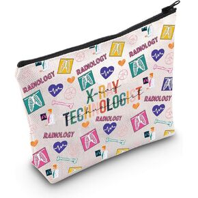 WZMPA X-RAY Tech Cosmetic Bag Radiologic Technologist Gift Radiology Tech Survival Kit Xray Technologist Graduation Merch (X-RAY Tech)
