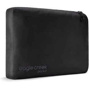 Eagle Creek Pack-It Isolate Cube Large Packing Cubes for Travel Made with Durable Water-Resistant Nylon, Self-Repairing Zipper & Quick-Grab Handle Black -Isolate (New)
