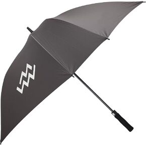 Marino Avenue Golf Umbrella 62 Inch - Windproof -Automatic Open - UV Protection- Square Umbrella for Men Women - Umber on Ash - One Size