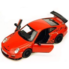 KiNSMART Porsche 911 GT3 RS Orange 1:36 Scale 5" Die Cast Model Toy Super Sports Car