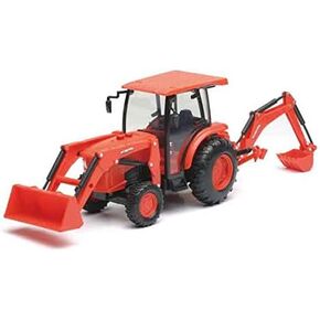 NEWRAY 1:18 KUBOTA - L6060 Tractor with Backhoe and Loader