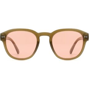 Retro Round Polarized Sunglasses Womens Mens,Trendy 2024 UV Protection Sun Glasses Lentes De Sol Para MujerVF2221