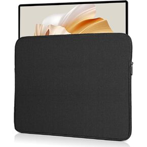 Ctemnpho 17.3inch Laptop Sleeve Case Storage Bag, Portable Computer Cover Bag with Pocket Zipper for 17.3inch Monitor, Laptop Notebook Computer Gaming Display Protective Travel Bag