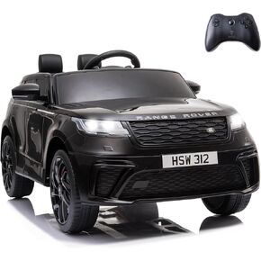TOBBI 12V Ride On Car,Licensed Land Rover VELAR Electric Vehicle Toy for Kid & Toddler,Battery Powered Electric Truck with Parental Remote Control,Music,Spring Suspension