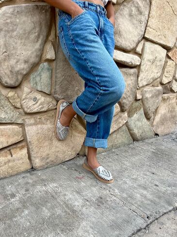 Macarena Collection Sandals women Huarache Sandal Colorful Leather Mexican Style 4150 in Kuwait