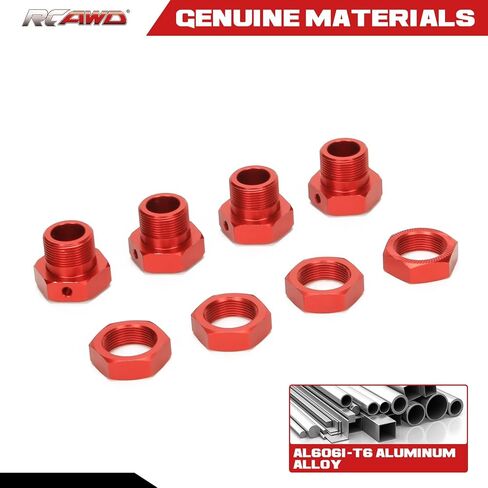RCAWD Wheel Hex Hub Nut for Arrma 1/5 Outcast 8S EXB Upgrade Parts in Saudi Arabia
