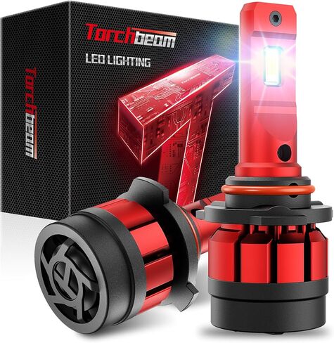 Torchebeam H4 Fog Light, 28000LM H4 Bulbs with turbo Fan, 5 Mins Quick Installation, Fog Light, Pack of 2 in Saudi Arabia