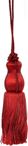 4 3/4-inch Long Key Tassel with a 4-inch Loop Cord | BT-5003-25 Hunter Green in Saudi Arabia