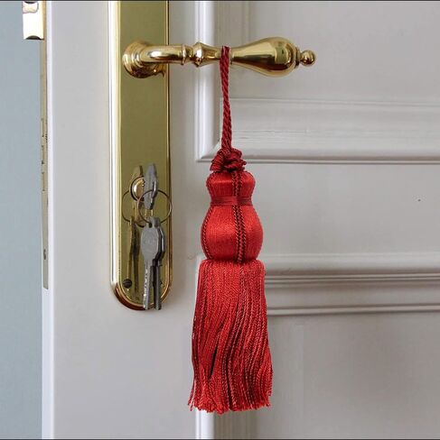 4 3/4-inch Long Key Tassel with a 4-inch Loop Cord | BT-5003-25 Hunter Green in Saudi Arabia