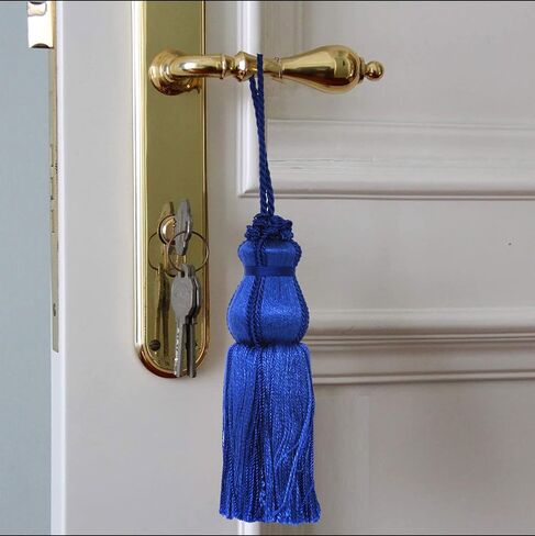 4 3/4-inch Long Key Tassel with a 4-inch Loop Cord | BT-5003-25 Hunter Green in Saudi Arabia