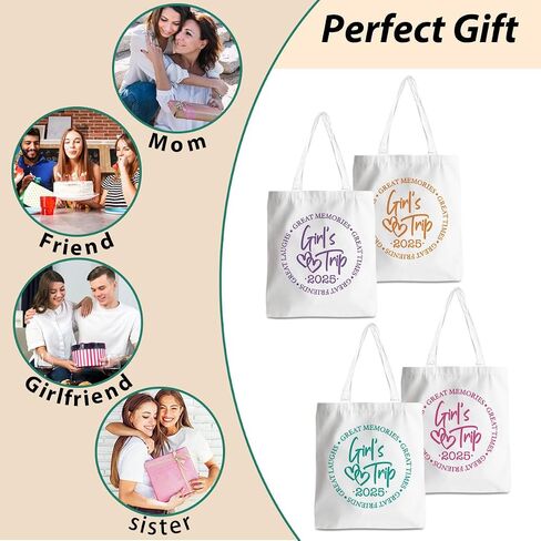 Friend Trip Gifts Favors, Sister Weekend Gifts Tote Bag Goodie Gifts, Bestie Gifts Vacation Weekend Bag Friendship Gifts in Saudi Arabia