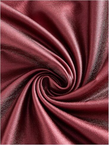 SOLY HUX Sexy Faux Leather Dress for Women Bodycon Dresses Strapless Leather Tube Dress Midi Long Party Club Dress in Saudi Arabia