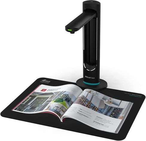 ماسح ضوئي IRIScan Desk لكاميرا مستندات الكمبيوتر المحمول a3 Scanner- v6business: متخيل 2x16MP/21MP، ماسح ضوئي للمكتبة، محرر PDF مجاني، ماسح ضوئي محمول، ماسح ضوئي للكتب، إخفاء إصبع منحنى AI، Win Mac in Saudi Arabia