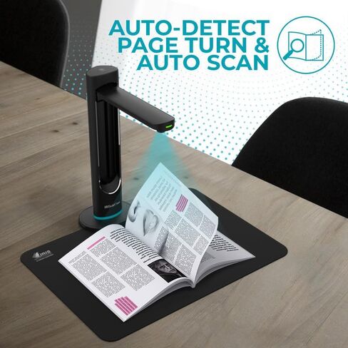 ماسح ضوئي IRIScan Desk لكاميرا مستندات الكمبيوتر المحمول a3 Scanner- v6business: متخيل 2x16MP/21MP، ماسح ضوئي للمكتبة، محرر PDF مجاني، ماسح ضوئي محمول، ماسح ضوئي للكتب، إخفاء إصبع منحنى AI، Win Mac in Saudi Arabia