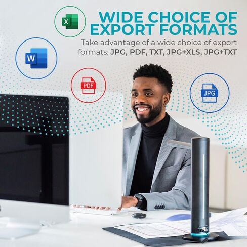 ماسح ضوئي IRIScan Desk لكاميرا مستندات الكمبيوتر المحمول a3 Scanner- v6business: متخيل 2x16MP/21MP، ماسح ضوئي للمكتبة، محرر PDF مجاني، ماسح ضوئي محمول، ماسح ضوئي للكتب، إخفاء إصبع منحنى AI، Win Mac in Saudi Arabia