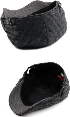 Idopy Men's Classic Adjustable Ivy Irish Newsboy Golf Cap Hat in Saudi Arabia