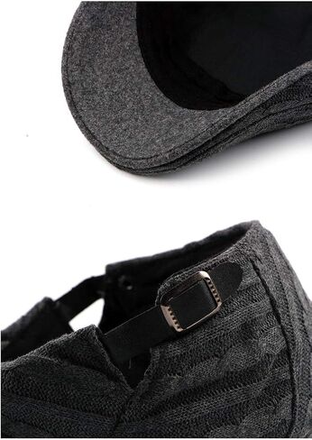 Idopy Men's Classic Adjustable Ivy Irish Newsboy Golf Cap Hat in Saudi Arabia