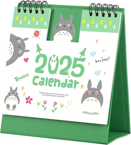 2025 تقويم مكتبي صغير شهري لسطح المكتب ديكور منزلي تقويم لطيف 6.3 بوصة × 6 بوصة (نوفمبر 2024 إلى ديسمبر 2025) in Saudi Arabia