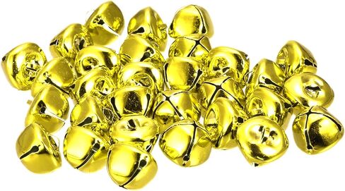 uxcell Jingle Bells, 3/4" 48pcs Carbon Steel Craft Bells for DIY Christmas, Silver Tone in Saudi Arabia