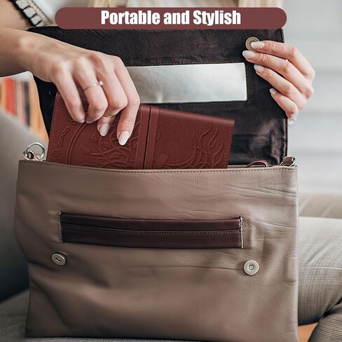 Brown Leather Cover Journal, 5 x 7 Inch Tree of Life Vintage Handmade Writing Notebook Diary Leather Bound Daily Notepad Gift for Women in Kuwait
