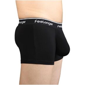 Men's Boxer Briefs Big pouch Underwear Comfortable Soft and Breathable Trunks