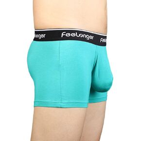 Men's Boxer Briefs Big pouch Underwear Comfortable Soft and Breathable Trunks
