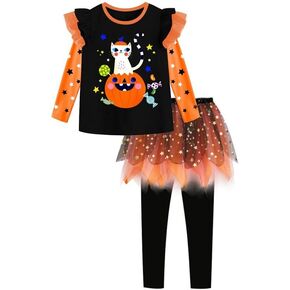 VIKITA girls clothes toddler outfits - little kids shirts & leggings winter fashion clothing sets, cute birthday gifts