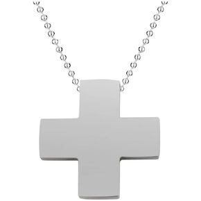 Katsuragi Misato Cosplay Pendant Chain Necklace - Unisex (Silver)