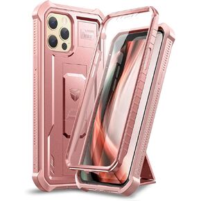 Dexnor for iPhone 16 Case with Slide Camera Cover & Adjustable Kickstand & Built-in Screen Protector,Compatible with MagSafe Shockproof Bumper Cases Heavy-Duty Mangetic Protective Cover,Black