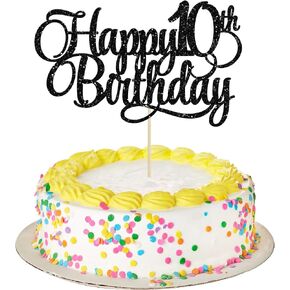 1 Pack Happy 80th Birthday Cake Topper Rose Gold Glitter Number 80 Eighty Years Old Birthday Cake Pick Decoration For 80th Birthday Celebrating Anniversary Party Supplies
