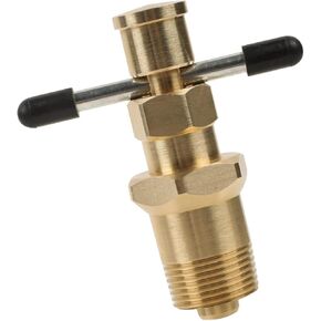 BELEY 1/2 Inch & 3/4 Inch Olive Remover Puller Tool Removal Tool Solid Brass Copper Pipes Fitting Compression Fittings Thread Tool Puller Metric Handle Nut