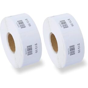 BETCKEY - Compatible with Dymo 30332 (1" x 1", Removable) Square QR code's Multi-Purpose Labels, Compatible for Dymo LabelWriter Thermal 450, 4XL & Zebra Desktop Printers [2 Rolls, 750 Labels]