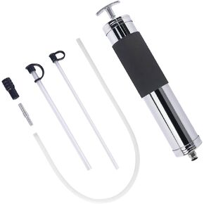 Thorstone Automotive Fluid Extractor Pump, Suction Gun, Oil Change Syringe with Hose, Manual Suction Pump & Filler, Fluid Oil Change Evacuator (17.6 Oz./0.53 Qt./500 CC)