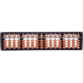 17 Digit Rods Standard Abacus Soroban Chinese Japanese Calculator Counting Tool 10.5"